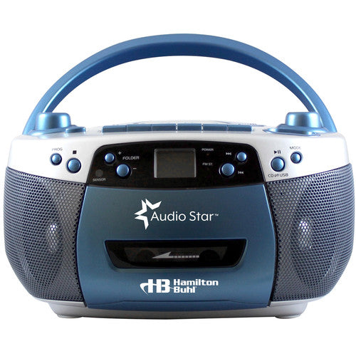 HamiltonBuhl 5050ULTRA AudioStar Radio Reproductor CD USB 2W RMS