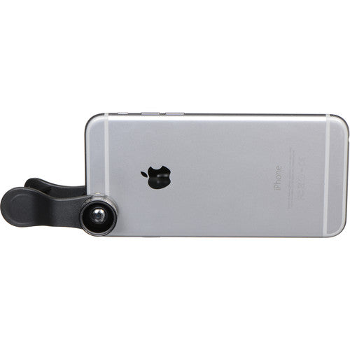 Kenko Real Pro Lente Gran Angular y Macro para Smartphones 120° Angulo de Vision