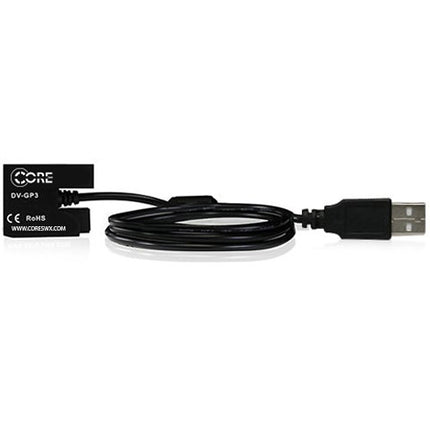 Core SWX Eliminador de Batería GoPro con Cable USB de 3 metros para HERO3 y HERO3+