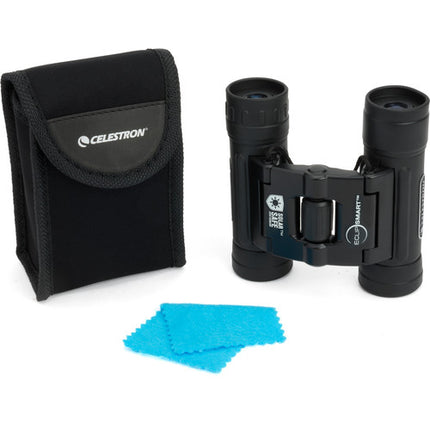 Celestron 10x25 Prismáticos Solares con Filtros ISO y Estuche Observación Segura