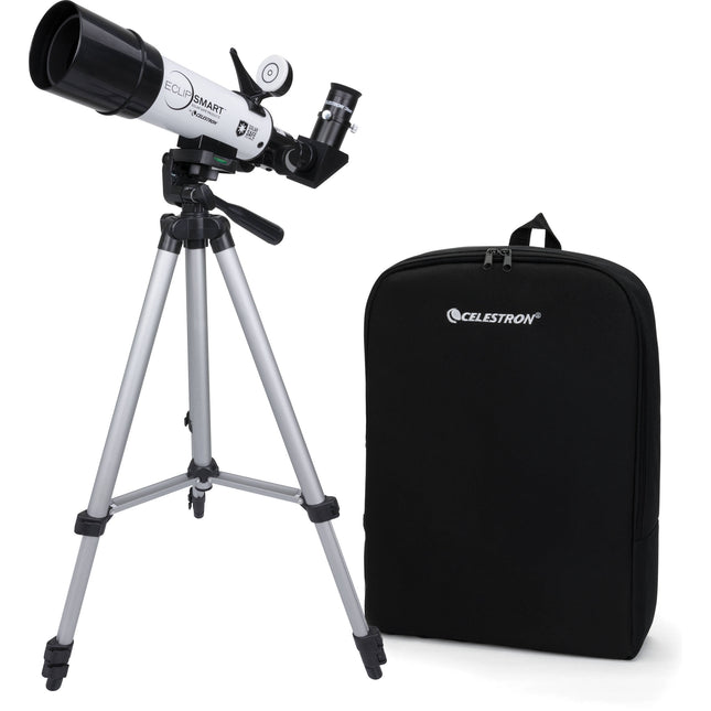 Celestron EclipSmart 50 Telescopio Solar 50mm f7.2 con Tripode y Mochila