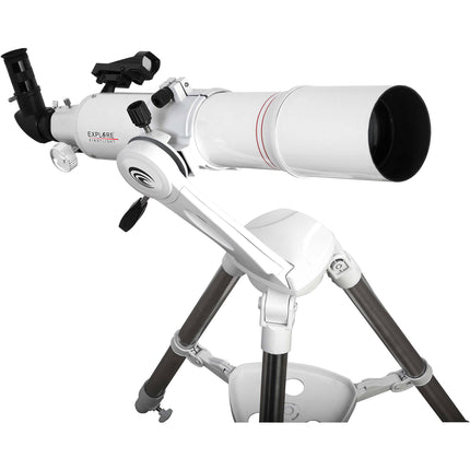 Explore Scientific FirstLight 80mm f/8 Telescopio Refractor Alt-Az 640mm Focal 1.25" Oculares