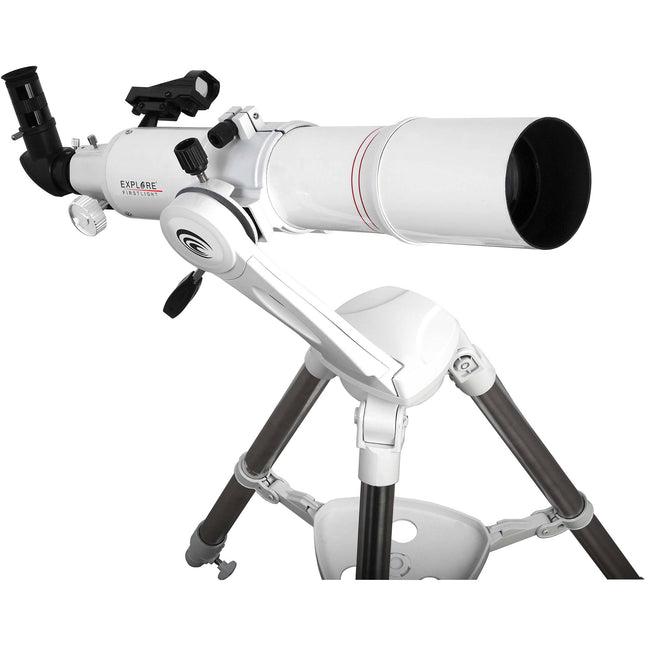 Explore Scientific FirstLight 80mm f/8 Telescopio Refractor Alt-Az 640mm Focal 1.25" Oculares