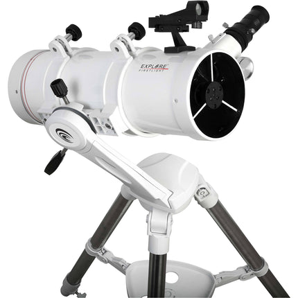 Explore Scientific FirstLight 114mm f4.3 Telescopio Reflector 500mm Focal 25mm Ocular Tripode Acero