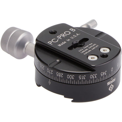 Really Right Stuff PC-PRO Abrazadera Redonda para Panning 2.9 pulgadas 360°
