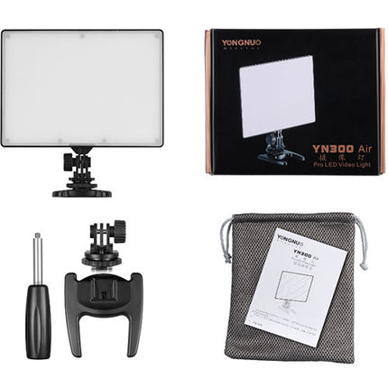 Yongnuo YN300 AIR Luz LED Bi-Color On-Camera 96 LEDs Dimmable 3200-5500K