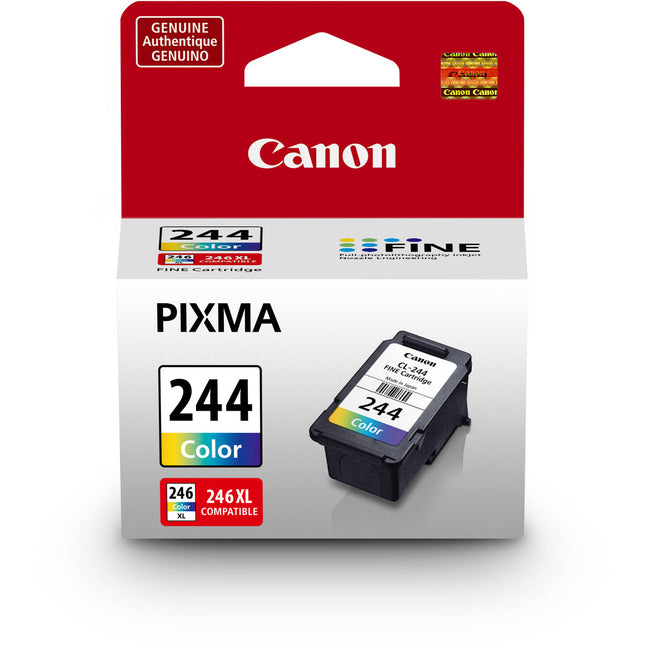 Cartucho de tinta color Canon CL-244 para impresoras Canon PIXMA