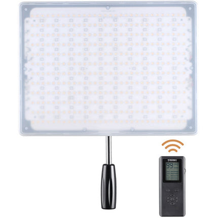 Yongnuo YN600 Luz LED RGB Bicolor Dimmable 3200 5500K ultrafina para cámara