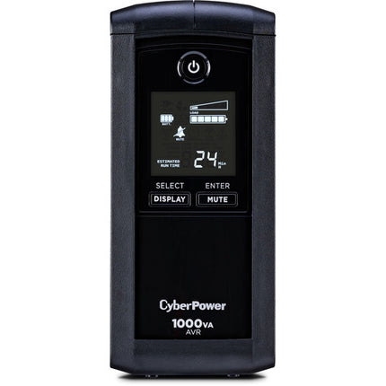 CyberPower CP1000AVRLCD SAI LCD 1000VA 600W 1080 Julios Protección