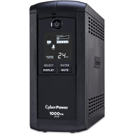 CyberPower CP1000AVRLCD SAI LCD 1000VA 600W 1080 Julios Protección