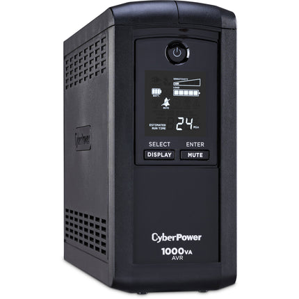 CyberPower CP1000AVRLCD SAI LCD 1000VA 600W 1080 Julios Protección