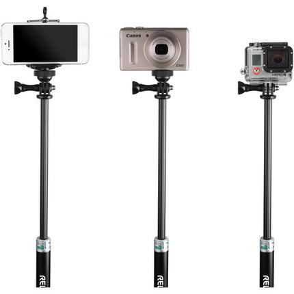 Revo Palo Selfie Ajustable 11-37 Pulgadas Capacidad 2 Libras