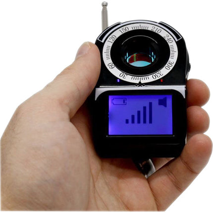 KJB Security Products DD3150 Localizador de Cámaras RF hasta 9m con Pantalla LCD
