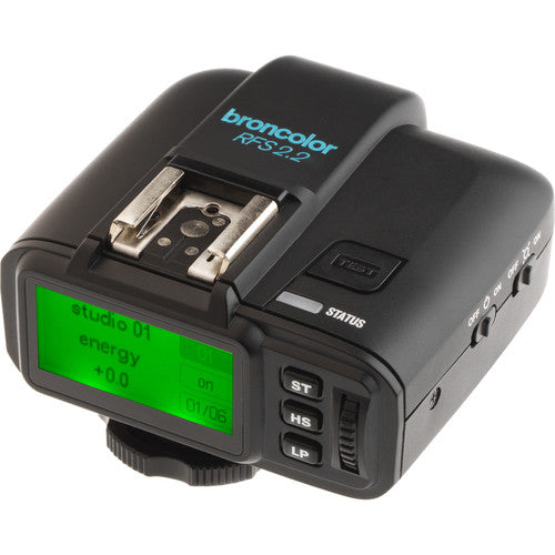 Broncolor RFS 2.2 S Transceptor para Sony con Frecuencia 2.4GHz y Alcance 50m