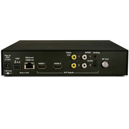 Contemporary Research QMOD-HDMI 2 Modulador HDTV Codificador IPTV 2 HDMI 135 Canales