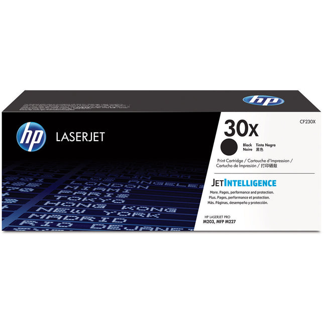HP 30X Cartucho de Tóner Láser Original Negro Alta Capacidad 3500 páginas