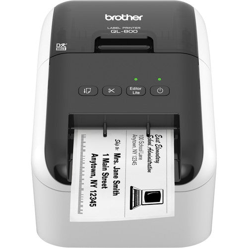Brother QL-800 Impresora profesional de etiquetas alta velocidad 300x600 dpi 2.4 pulgadas