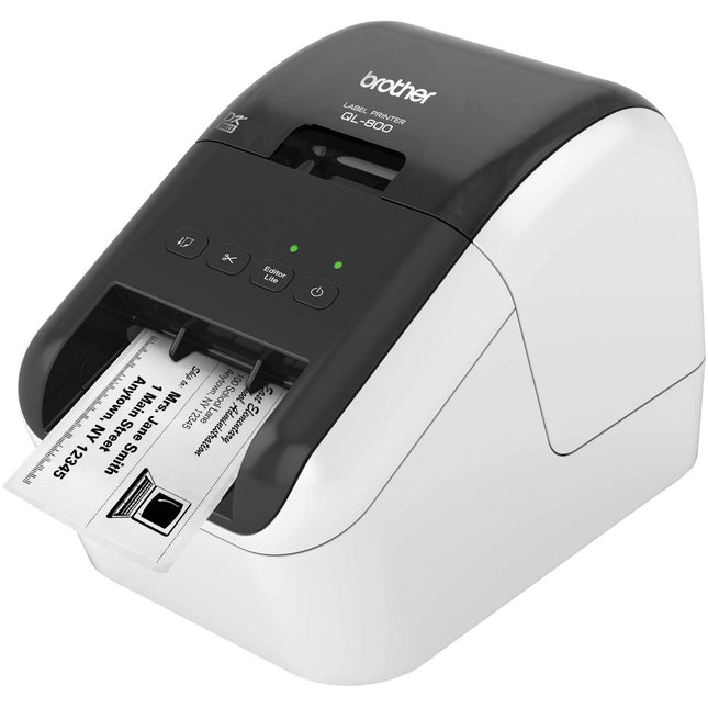 Brother QL-800 Impresora profesional de etiquetas alta velocidad 300x600 dpi 2.4 pulgadas