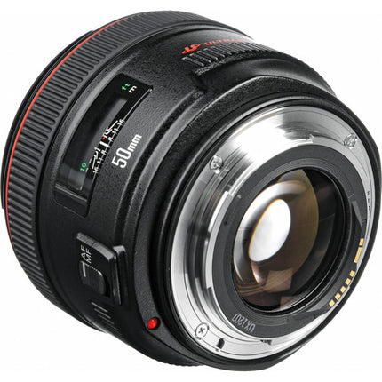 Canon EF 50mm f1.2L USM Lente con Apertura f1.2 a f16 y Motor Ultrasonido