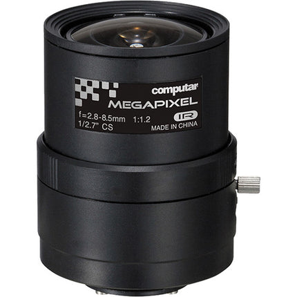 Computar Lente Varifocal 5MP CS-Mount 2.8-8.5mm Iris Manual