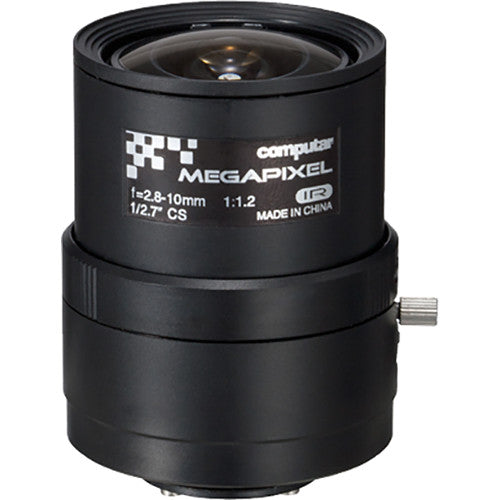 Computar A4Z2812CS-MPIR Lente Varifocal Manual 2.8-10mm CS-Mount Compatible 1/2.7 Pulgadas