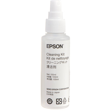 Epson Cleaning Kit B12B819291 para Escáneres Solución 100mL y Paño