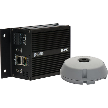 Louroe ASK-4 350 Kit de Monitoreo de Audio con POE y Micrófono Verifact A