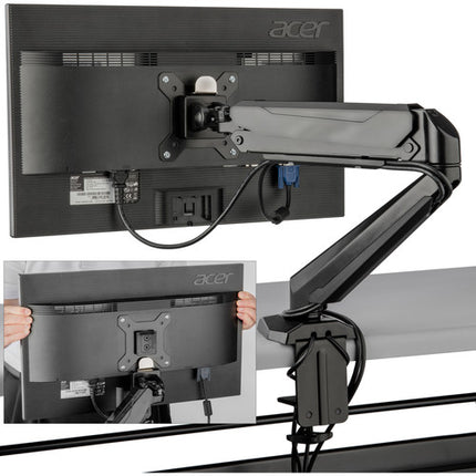 Gabor LeviTouch Soporte de Escritorio para Monitor 15-27" 8 Kg Usb 3.0