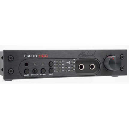 Benchmark DAC3-HGC Convertidor DAC y Preamplificador Estéreo con Amplificador de Auriculares HPA2 y Control Remoto