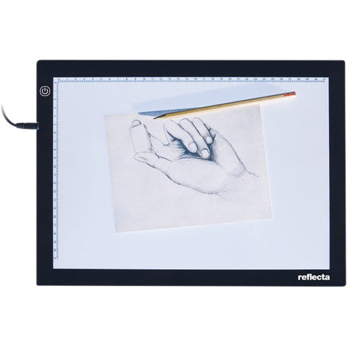 reflecta LED Light Pad A4 Super Slim Luz LED A4 área 12.2x8.26 pulgadas dimmable