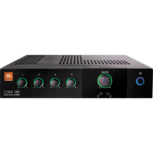 JBL CSMA 180 mezclador amplificador comercial 80W 4 canales 70V 100V