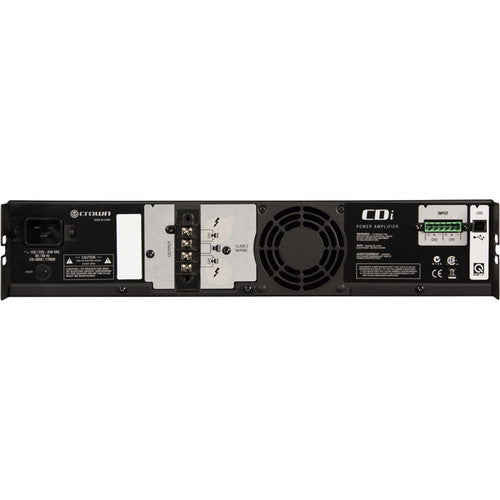Crown Audio CDi 6000 Amplificador Comercial de 2 Canales 2100W 2RU Rackmount