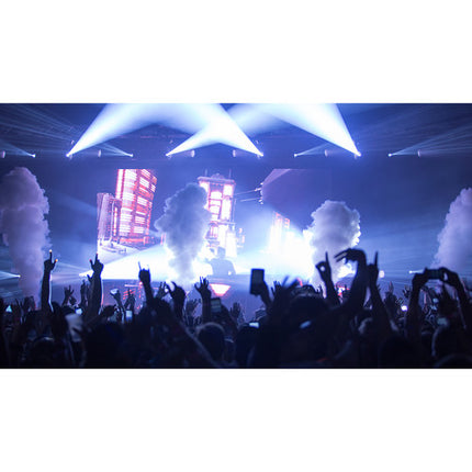 CHAUVET DJ Geyser T6 Máquina de Humo LED RGB 6 LEDs 8000 CFM con Control Remoto Cable de Alimentación