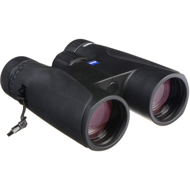 ZEISS 10x42 Terra ED Binoculares Negro Ángulo 60° Impermeables
