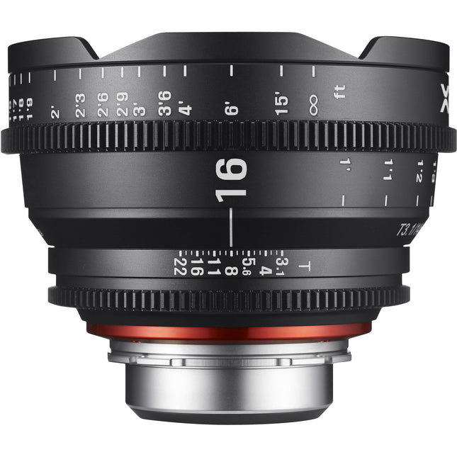 Rokinon Xeen 16mm T2.6 Objetivo Cine PL Full-Frame 114mm Diámetro