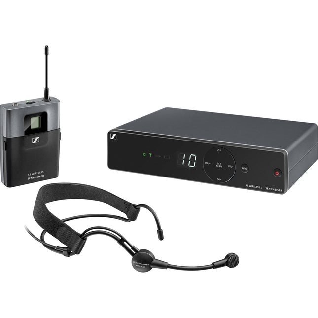 Sennheiser XSW 1-ME3-A Set Micrófono UHF 548-572 MHz Incluye Fuente y Baterías AA