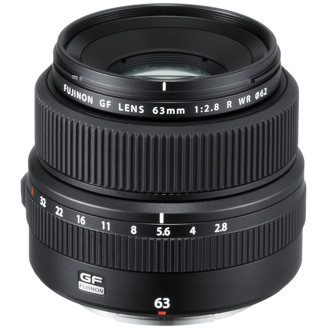 FUJIFILM GF 63mm f2.8 R WR Objetivo con Diafragma f2.8-32 y Protección Clima