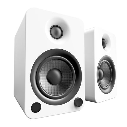 Kanto Living YU4 Altavoces Estantería Activos 70W Bluetooth Par Blanco Mate