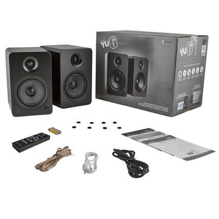 Kanto Living YU6 Altavoces Estantería Potentes 100W Kevlar 5.25 Pulgadas