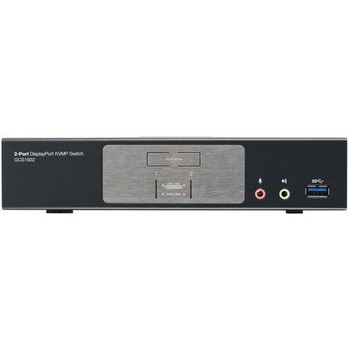 IOGEAR Switch KVM DisplayPort 1.2 2 Puertos 4K USB 3.0 Audio