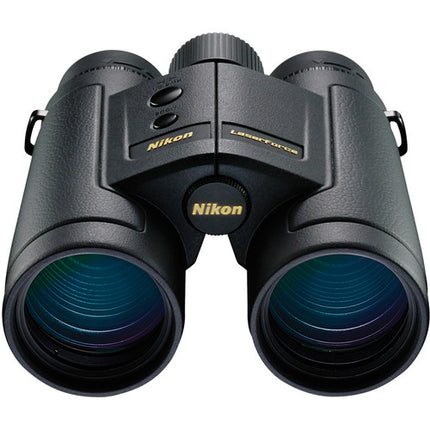 Nikon 10x42 LaserForce Prismáticos con Medidor de Distancia 10-1900 Yardas