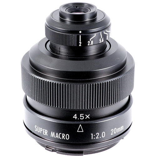 Mitakon Zhongyi 20mm f/2 Lente Super Macro 4.5x para Pentax K