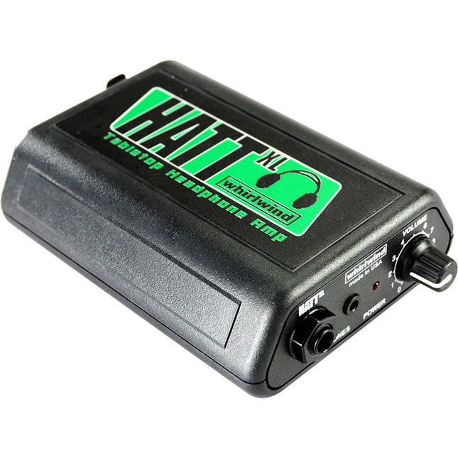 Whirlwind HATTXL amplificador mono para auriculares 8 a 600 Ohm con control de volumen y alimentación 24 VDC