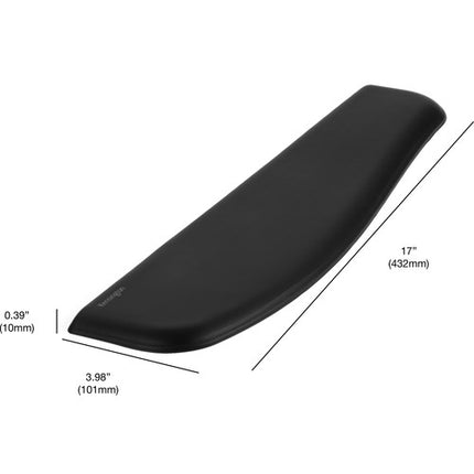 Kensington ErgoSoft Reposamuñecas para Teclados Slim con Gel y TPU Negro