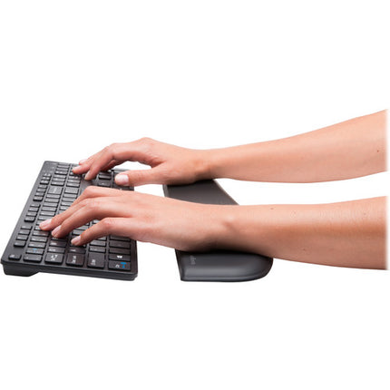 Kensington ErgoSoft Reposamuñecas para Teclados Slim con Gel y TPU Negro