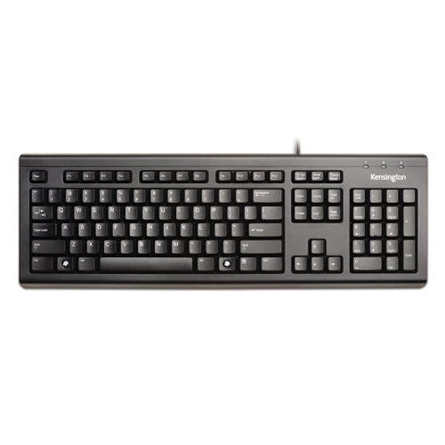 Kensington Keyboard for Life teclado USB resistente a líquidos diseño delgado y elegante