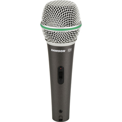 Samson Q4 Micrófono Dinámico con Interruptor 50 Hz-15 kHz y Cable XLR 18'