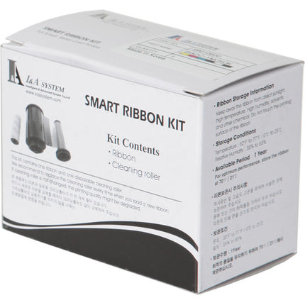 IDP YMCKOK Cinta de Color para Impresoras SMART-30 SMART-50 200 Tarjetas