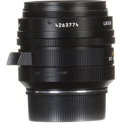 Leica Summilux-M 28mm f1.4 ASPH Lente Full Frame F1.4 F16 Negro