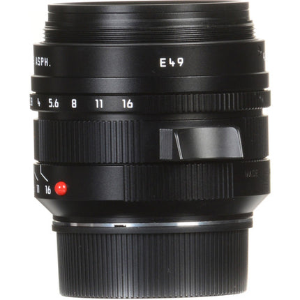 Leica Summilux-M 28mm f1.4 ASPH Lente Full Frame F1.4 F16 Negro